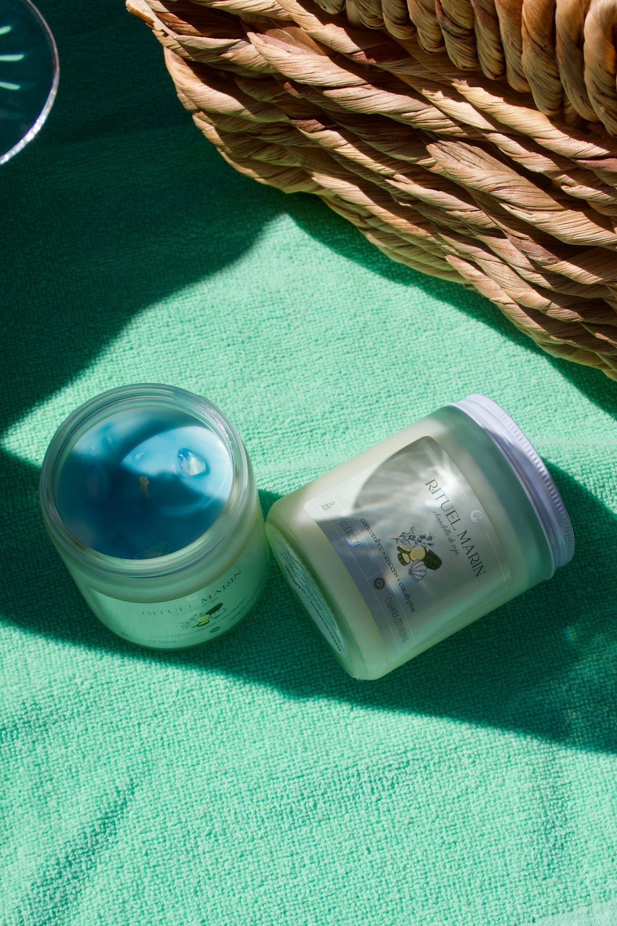 Rituel Marin - Chandelle artisanale